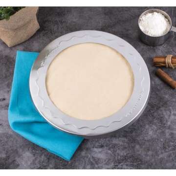 Mrs. Anderson's Baking Pie Crust Protector Shield, Fits 9.5-Inch and 10-Inch Pie Plates