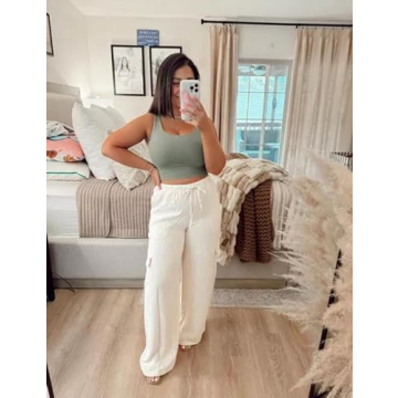 Stylish Xiaoxuemeng Women's Cargo Pants with Pockets