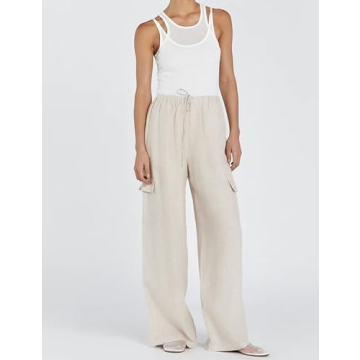 Stylish Xiaoxuemeng Women's Cargo Pants with Pockets