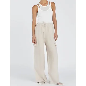 Stylish Xiaoxuemeng Women's Cargo Pants with Pockets