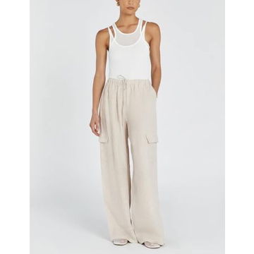 Stylish Xiaoxuemeng Women's Cargo Pants with Pockets