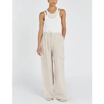 Stylish Xiaoxuemeng Women's Cargo Pants with Pockets