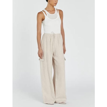 Stylish Xiaoxuemeng Women's Cargo Pants with Pockets