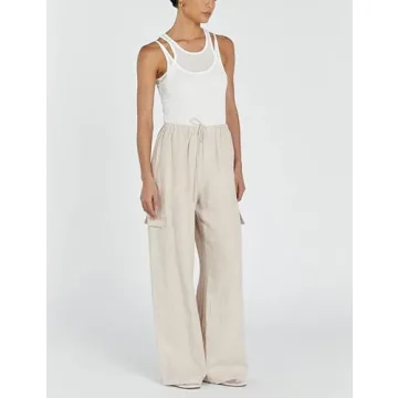 Stylish Xiaoxuemeng Women's Cargo Pants with Pockets