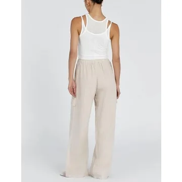 Stylish Xiaoxuemeng Women's Cargo Pants with Pockets