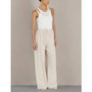 Stylish Xiaoxuemeng Women's Cargo Pants with Pockets