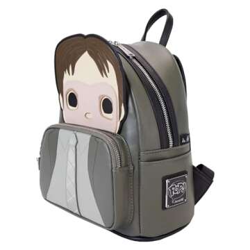 Loungefly The Office Dwight CPR Dummy Cosplay Womens Double Strap Shoulder Bag Purse