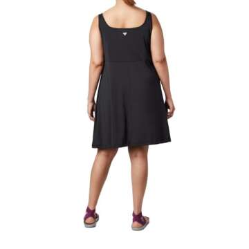 Columbia Womens PFG Freezer III Sun Dress, Black, Medium