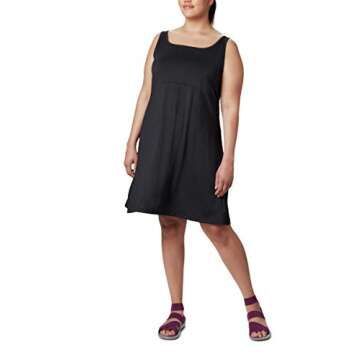 Columbia Womens PFG Freezer III Sun Dress, Black, Medium