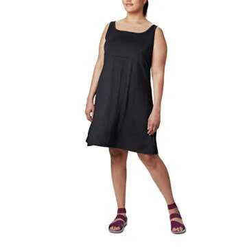 Columbia Womens PFG Freezer III Sun Dress, Black, Medium