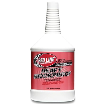 Red Line Heavy Shockproof Gear Oil 1 Quart 4 Pack