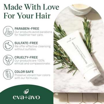 Eva + Avo Leave In Conditioner - Hydrating Hair Cream