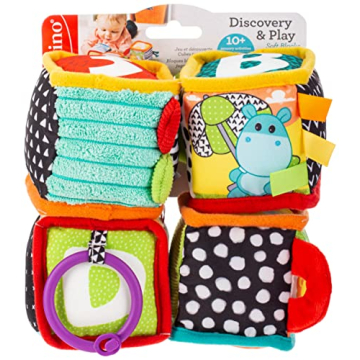 Infantino Soft Blocks Ideal for Baby Play and Learning