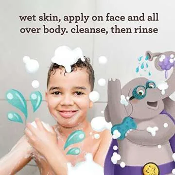 Aveeno Kids Sensitive Skin Face & Body Wash with Oat Extract 18 fl Oz