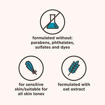 Aveeno Kids Sensitive Skin Face & Body Wash with Oat Extract, Gently Washes Away Dirt & Germs Without Drying, Tear-Free & Suitable for All Skin Tones, Hypoallergenic, 18 fl. Oz