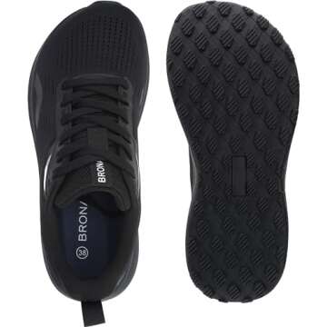 BRONAX Wide Shoes for Women - Comfortable, Lightweight, Stylish Sneakers