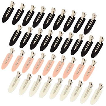 36Pcs No Bend No Crease Hair Clips- Styling Duck Bill Clips Alligator Hair Barrettes for Styling Sec...
