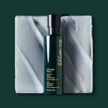 Shu Uemura Ultimate Reset Extreme Repair Conditioner | Strengthens to Reduce Breakage and Split Ends | Deeply Conditions and Nourishes | With Japanese Rice Extract | For Dry and Very Damaged Hair