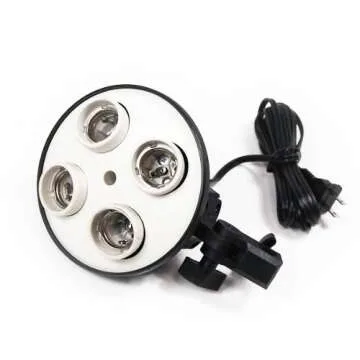 StudioFX 1600 WATT H9004S Digital Photography Continuous Softbox Lighting Studio Video Portrait Kit H9004S