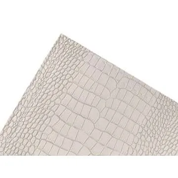 Waterproof PU Placemats, Faux Leather Hardboard Place Mats, Set of 8 Table Mats, Easy to Clean, Heat & Stain Resistant for Office Conference Table,Dinging Home Decor