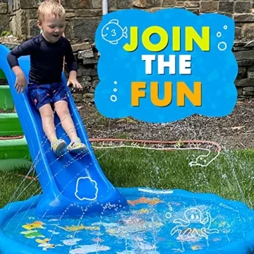 SplashEZ 3-in-1 Splash Pad for Kids & Fun Learning