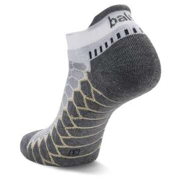 Balega Silver Compression Fit Performance No Show Athletic Running Socks for Men and Women (1 Pair),...