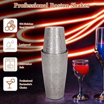Boston Cocktail Shaker Set - Professional Bartending Essential