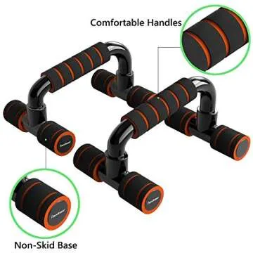 Readaeer Push Up Bars | Cushioned Grip & Sturdy
