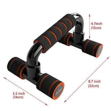 Readaeer Push Up Bars | Cushioned Grip & Sturdy