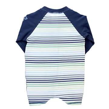 RUGGEDBUTTS Coastal Stripes Rash Guard for Infants