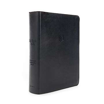 CSB She Reads Truth Bible, Black LeatherTouch, Black Letter, Full-Color Design, Wide Margins, Journa...