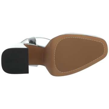 Vince Camuto Martich High Heel Pump - Silver Elegance for Women