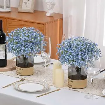 Dolicer Baby's Breath Artificial Flowers for Weddings & Decor