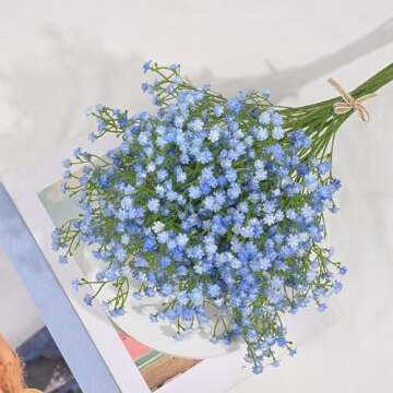 Dolicer Baby's Breath Artificial Flowers for Weddings & Decor
