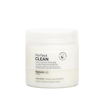 NATURELAB. TOKYO Perfect Clean Clarifying Scalp Scrub: 2-in-1 Shampoo and Scalp Scrub Hair Treatment...