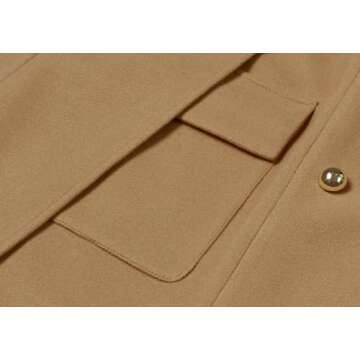 Stylish CHARTOU Women's Wool Blend Poncho Cape Coat