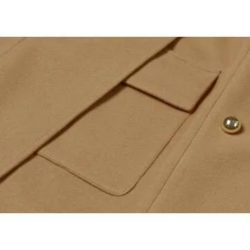 Stylish CHARTOU Women's Wool Blend Poncho Cape Coat