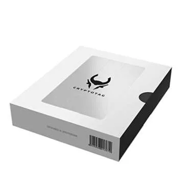 CRYPTOTAG Zeus Starter Kit - Premium Titanium Crypto Seed Storage - Ultimate Secure Backup for Private Keys - Compatible with Ledger, Trezor, and More Hardware Wallets