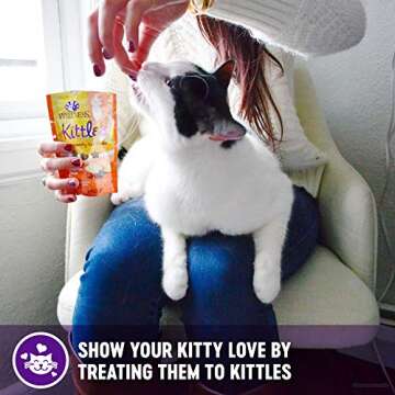 Wellness Crunchy Kittles Cat Treats - Grain-Free, Natural Ingredients