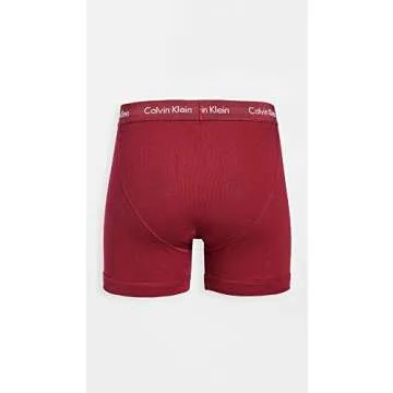 Calvin Klein Underwear Men's Cotton Boxer Briefs 4 Pack