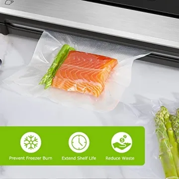 Bonsenkitchen Vacuum Food Sealer Bags - 200 Quart