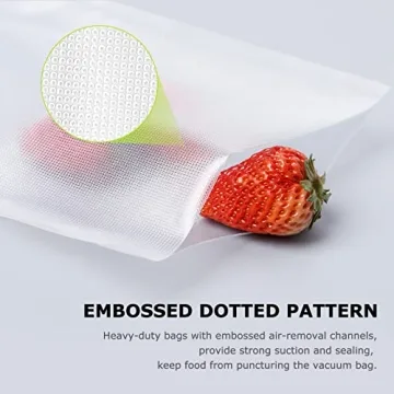 Bonsenkitchen Vacuum Food Sealer Bags - 200 Quart