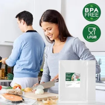 Bonsenkitchen Vacuum Food Sealer Bags - 200 Quart
