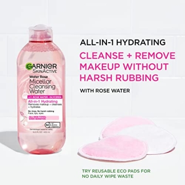 Garnier Micellar Water with Rose Water for All Skin Types