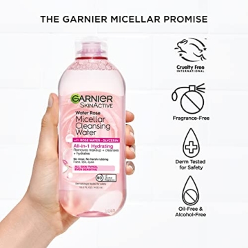 Garnier Micellar Water with Rose Water for All Skin Types