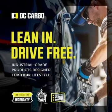 DC Cargo E-Track 2" x 6" Rope Tie-Offs - 10-Pack - E Track Accessories - Rope Tie-Off Cargo Tie-Downs w/E-Track Spring Fittings for Load Securement Tie-Down in Pickups, Trailers, Trucks, Vans, Cars