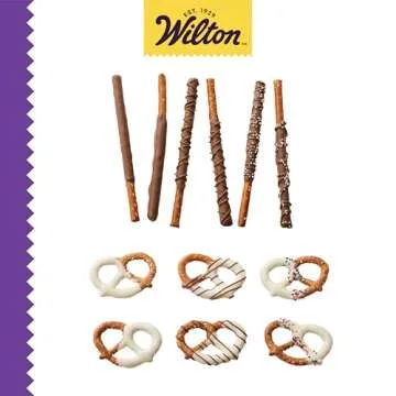 Wilton Light Cocoa and Bright White Candy Melts Candy Set, Vanilla & Chocolate Candy Melts, 12 Oz, Pack of 4