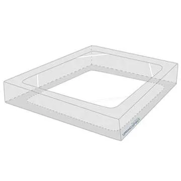 Box Spring Cover Queen Size with Smooth and Elastic Woven Material, Only Covers Sides, Alternates for Bed Skirt, Wrinkle & Fading Resistant, Washable, Dustproof, White