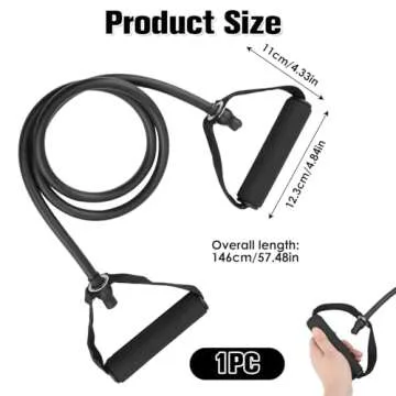 Resistance Bands with Handles, Easy Hold Working Out Exercise Bands, Comfortable Workout Accessory f...