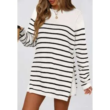 MEROKEETY Women’s Stylish Sweater Lounge Set - Ivory